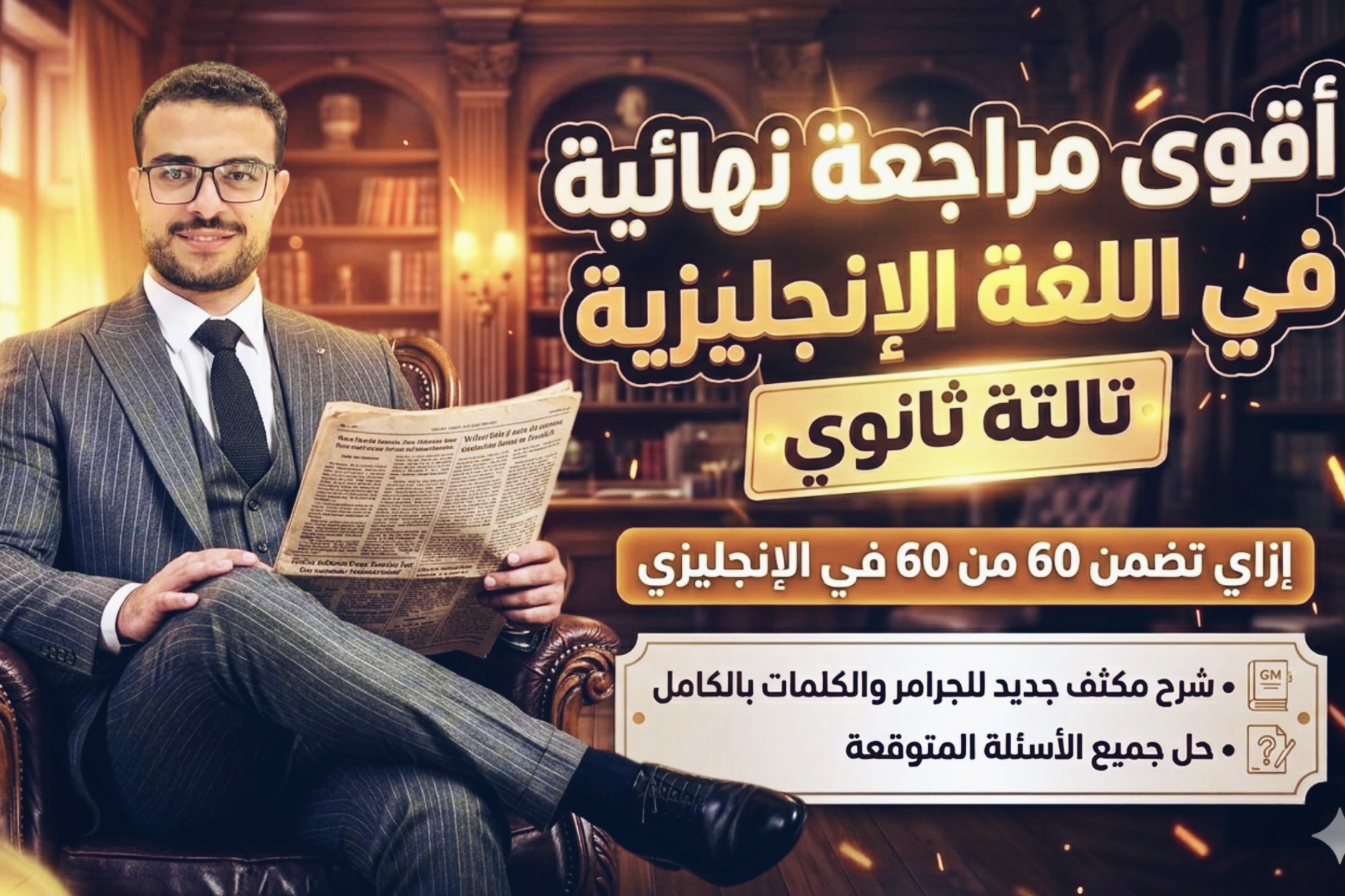 المراجعة النهائية تالتة ثانوي (الجولات الحاسمة🚀)